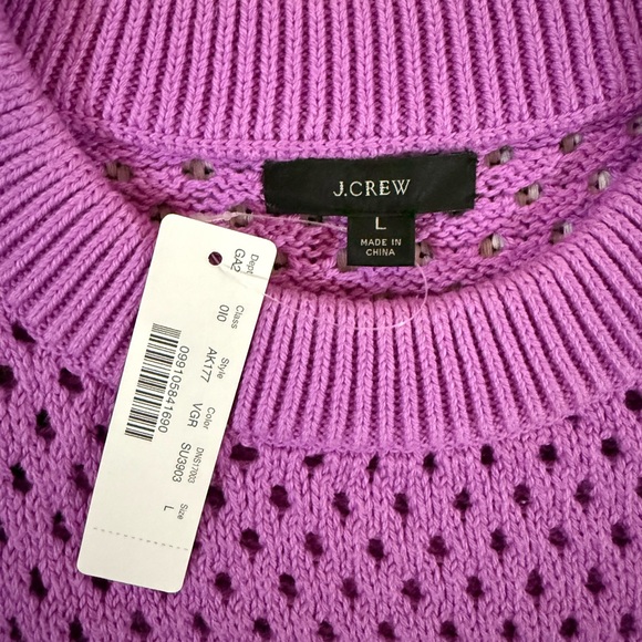J. Crew Lavender Women's Sweater - Picture 8 of 9